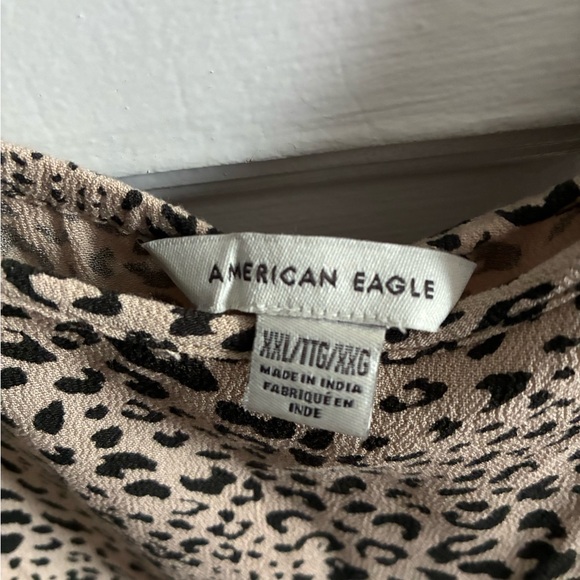 XXL American Eagle Outfitters Cheetah Slip Midi Dress - Picture 3 of 4